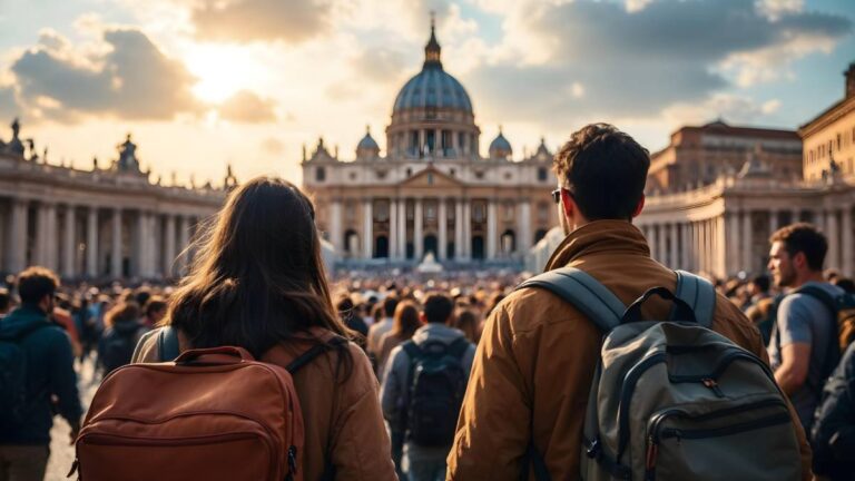 Pellegrinaggi Roma: pellegrini a San Pietro