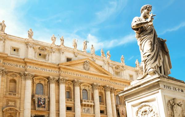 Pellegrinaggi Roma: dettaglio Basilica di San Pietro