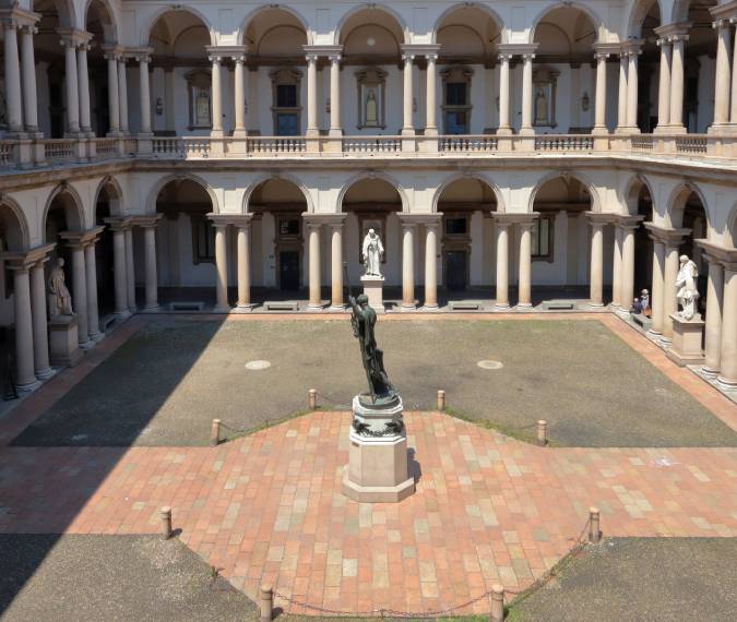 Parcheggi presso Pinacoteca di Brera Milano