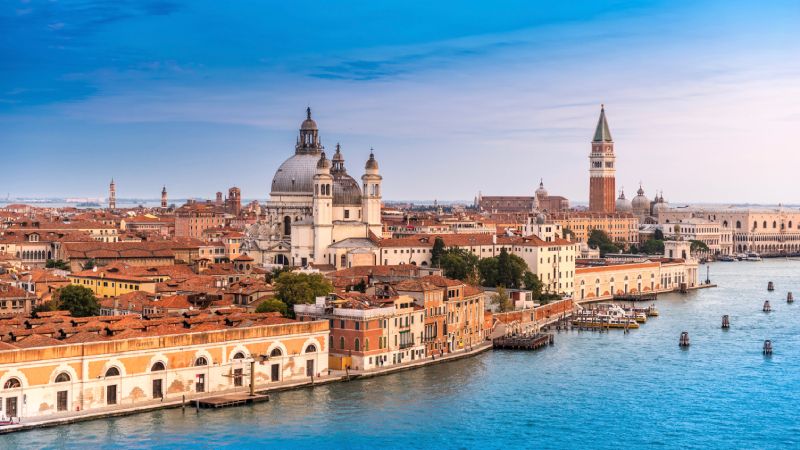 Vista su Venezia centro città